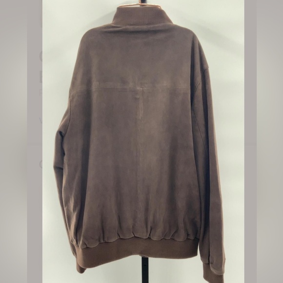 Quince 100% Suede Bomber Jacket Espresso Brown Size Medium - Picture 9 of 9
